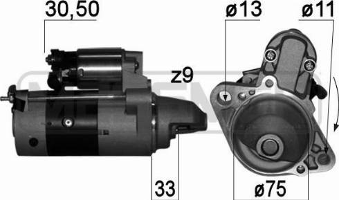 Messmer 220763A - Стартер autocars.com.ua