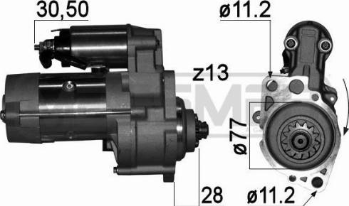 Messmer 220764A - Стартер autocars.com.ua