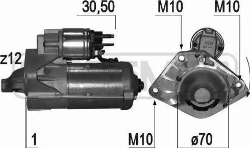 Messmer 220772 - Стартер autocars.com.ua