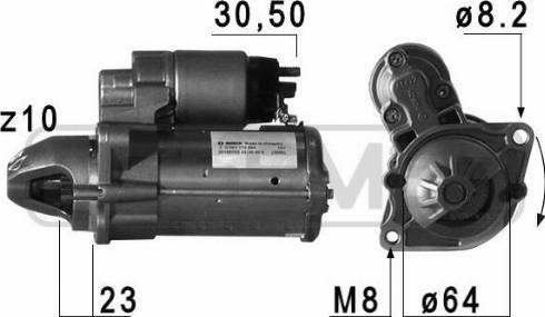 Messmer 220774A - Стартер autocars.com.ua