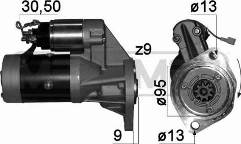 Messmer 220777A - Стартер autocars.com.ua