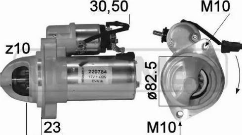 Messmer 220784 - Стартер avtokuzovplus.com.ua