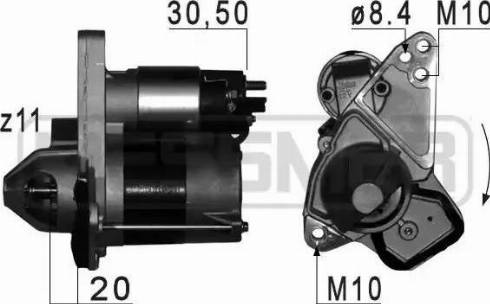 Messmer 220791 - Стартер autocars.com.ua