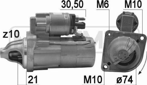 Messmer 220799 - Стартер avtokuzovplus.com.ua