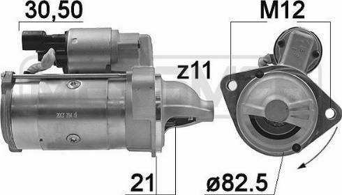 Messmer 220800 - Стартер autocars.com.ua