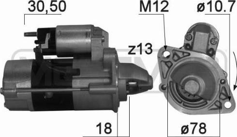 Messmer 220802A - Стартер autodnr.net