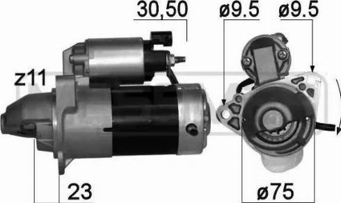 Messmer 220804 - Стартер autocars.com.ua