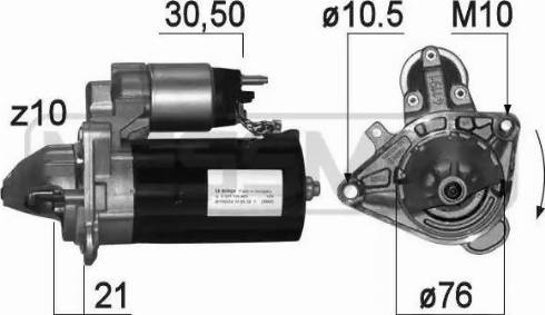 Messmer 220818 - Стартер autocars.com.ua