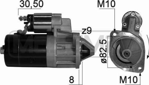 Messmer 220822A - Стартер autocars.com.ua