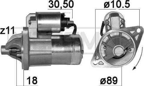 Messmer 220823A - Стартер autocars.com.ua