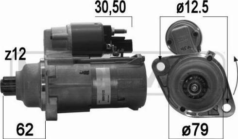 Messmer 220825 - Стартер avtokuzovplus.com.ua