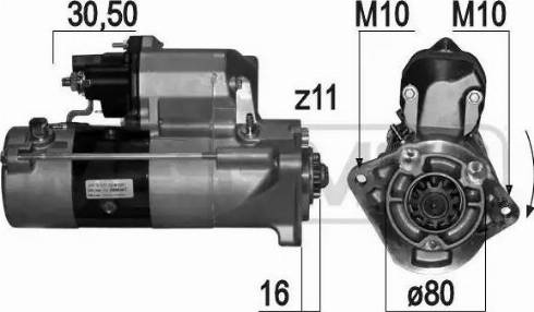 Messmer 220828 - Стартер autocars.com.ua