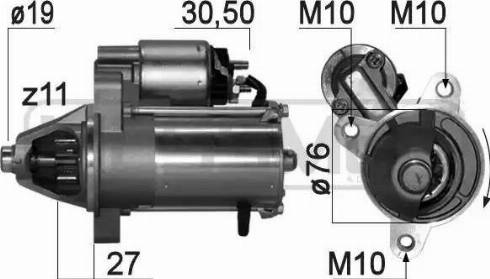 Messmer 220833 - Стартер autocars.com.ua