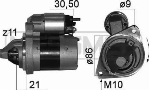 Messmer 220839 - Стартер avtokuzovplus.com.ua