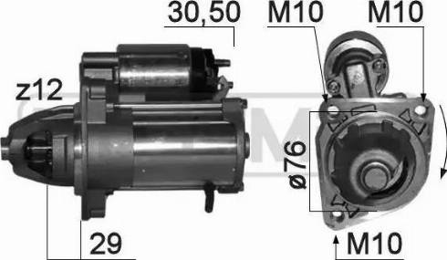 Messmer 220841 - Стартер autocars.com.ua