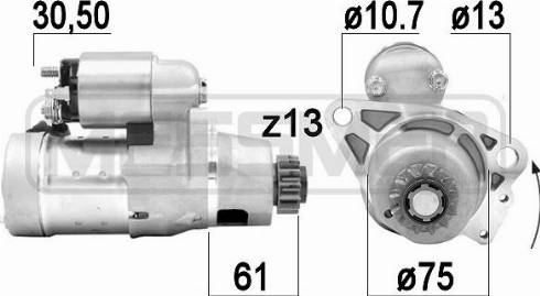 Messmer 220845A - Стартер autocars.com.ua