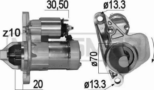 Messmer 220847 - Стартер autodnr.net