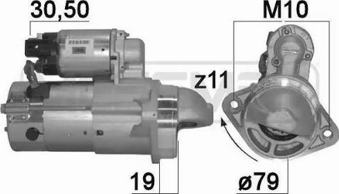 Messmer 220854 - Стартер avtokuzovplus.com.ua