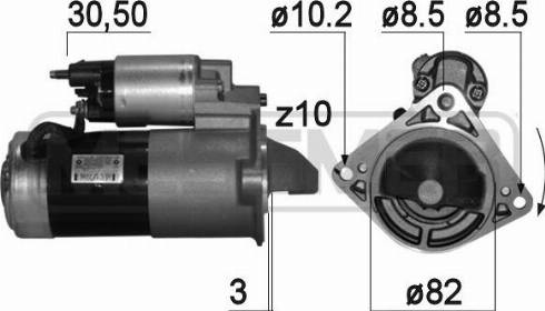 Messmer 220855A - Стартер autodnr.net