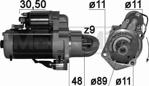 Messmer 220857A - Стартер autocars.com.ua