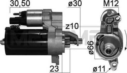 Messmer 220876 - Стартер avtokuzovplus.com.ua