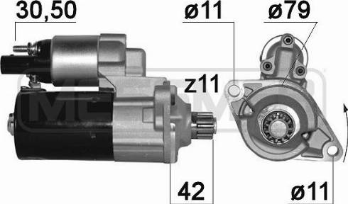 Messmer 220886A - Стартер autocars.com.ua