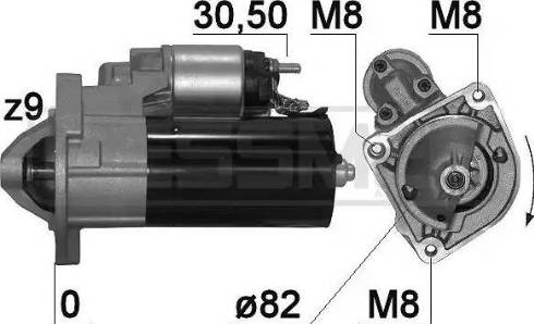 Messmer 220906 - Стартер avtokuzovplus.com.ua