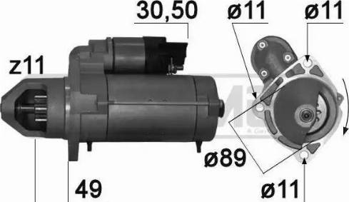 Messmer 220915 - Стартер autocars.com.ua