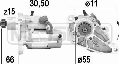 Messmer 220925A - Стартер autocars.com.ua