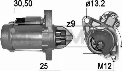 Messmer 220940 - Стартер autodnr.net