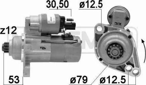 Messmer 220948 - Стартер avtokuzovplus.com.ua