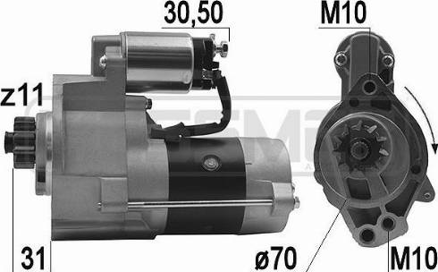 Messmer 220959A - Стартер avtokuzovplus.com.ua