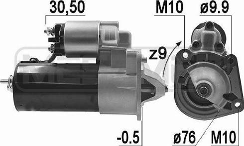 Messmer 220962A - Стартер avtokuzovplus.com.ua