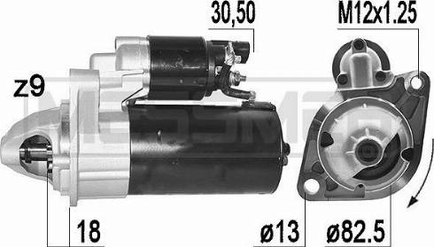 Messmer 220996A - Стартер autocars.com.ua