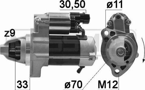 Messmer 220998A - Стартер autocars.com.ua