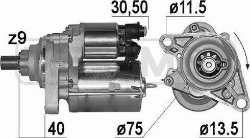 Messmer 221006A - Стартер autodnr.net