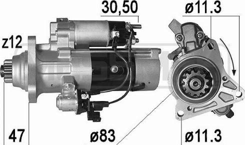 Messmer 221018 - Стартер autocars.com.ua