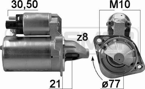 Messmer 221027 - Стартер autocars.com.ua