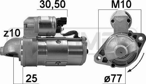 Messmer 221030 - Стартер autocars.com.ua