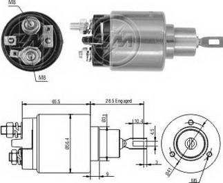 Messmer ZM1573 - Тяговое реле, стартер autodnr.net