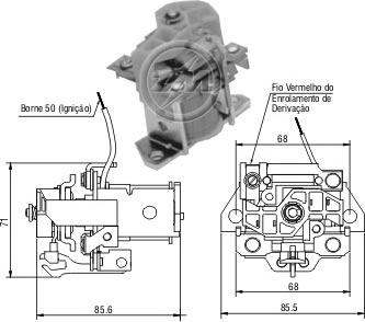 Messmer ZM2901 - Тягове реле, стартер autocars.com.ua