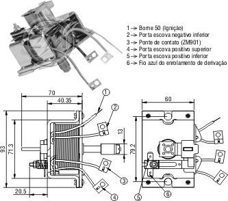 Messmer ZM2902 - Тягове реле, стартер autocars.com.ua