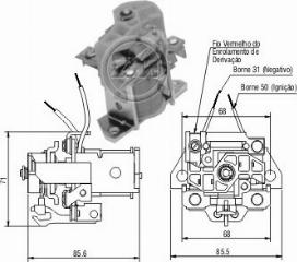 Messmer ZM2903 - Тяговое реле, стартер autodnr.net