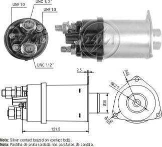 Messmer ZM462 - Тяговое реле, стартер avtokuzovplus.com.ua