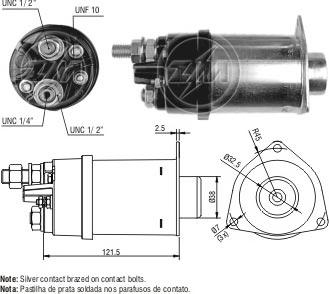 Messmer ZM460 - Тяговое реле, стартер autodnr.net