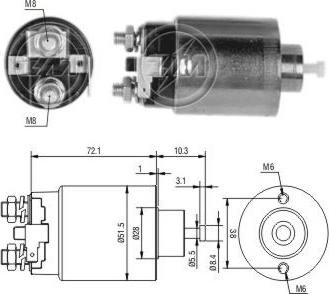 Messmer ZM790 - Тяговое реле, стартер autodnr.net