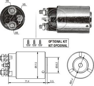 Messmer ZM861 - Тяговое реле, стартер autodnr.net