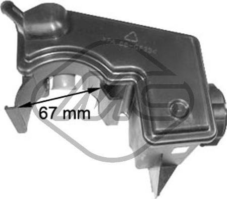 Metalcaucho 03844 - Компенсационный бак, гидравлического масла усилителя руля avtokuzovplus.com.ua