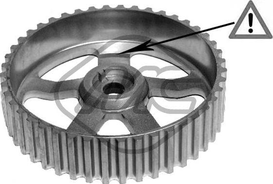Metalcaucho 05102 - Шестерня, распределительный вал autodnr.net