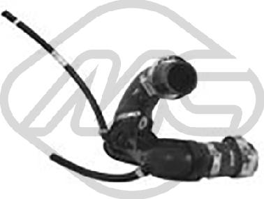 Metalcaucho 06824 - Трубка нагнітається повітря autocars.com.ua